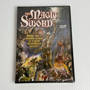 The Magic Sword DVD 1962 Fantasy Adventure Basil Rathbone Alpha Video New Sealed